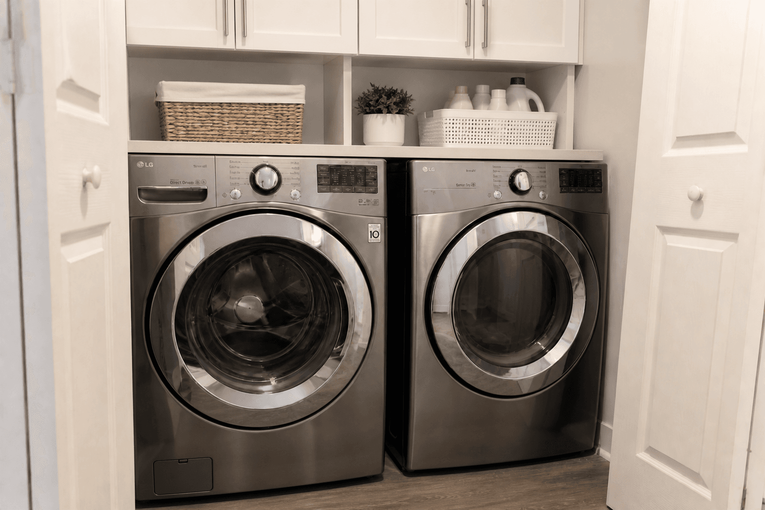 Laundry room cabinets — Laundry Storage