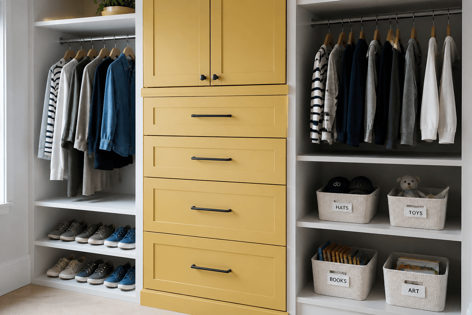 Mustard yellow boys dual-tone — Kids Closet